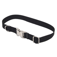 Titan - Dog - Buckle Adjustable Nylon Collar Black
