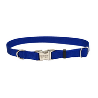 Titan - Dog - Buckle Adjustable Nylon Collar Blue