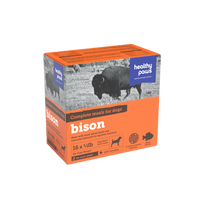 Healthy Paws - Dog - Frozen Raw Complete Dinner Bison
