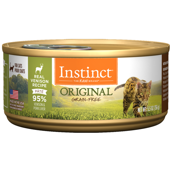 Instinct - Cat - Original Grain Free Real Venison Pâté