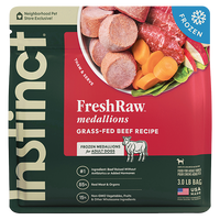 Instinct - Dog - FreshRaw Medallions Beef