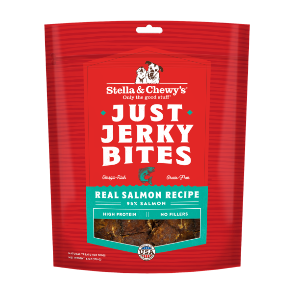 Stella & Chewy's - Dog - Just Jerky Bites Real Salmon Recipe