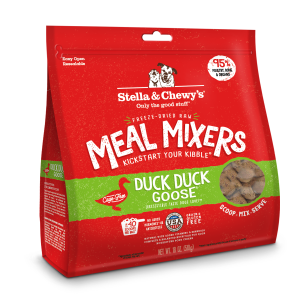 Stella & Chewy's - Dog - Freeze Dried Meal Mixers Duck & Goose