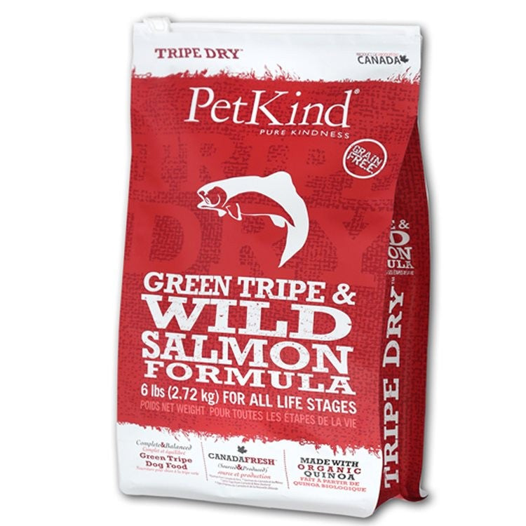 PetKind - Dog - Green Tripe & Wild Salmon Formula