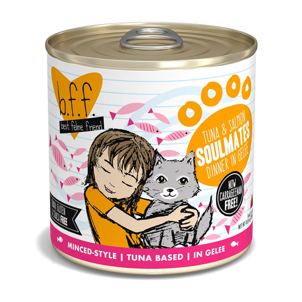 Best Feline Friend - Cat - Originals Minced Tuna & Salmon Soulmates Dubber in Gelee