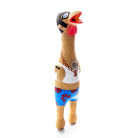 Charming Pet - Dog - Latex Rubber Squawkers Chicken Toy Earl