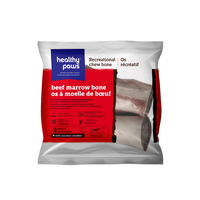 Healthy Paws - Dog - Frozen Raw Recreational Beef Marrow Bones