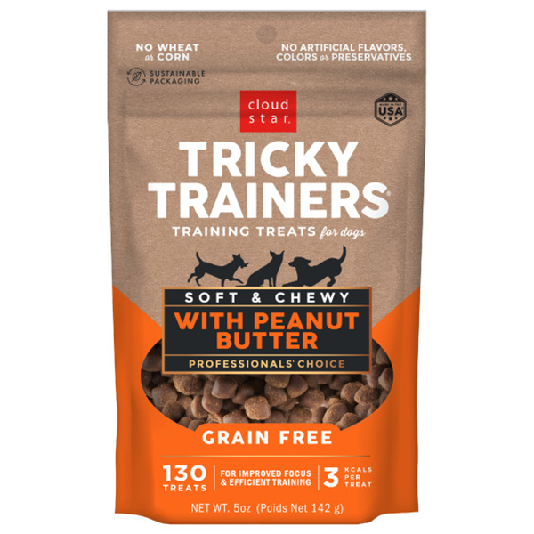 Tricky Trainers - Dog - Grain Free Chewy Peanut Butter