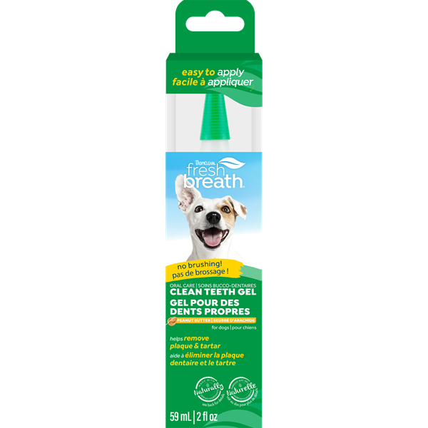 Tropiclean - Dog - Dog Fresh Breath Peanut Butter Oral Care Gel