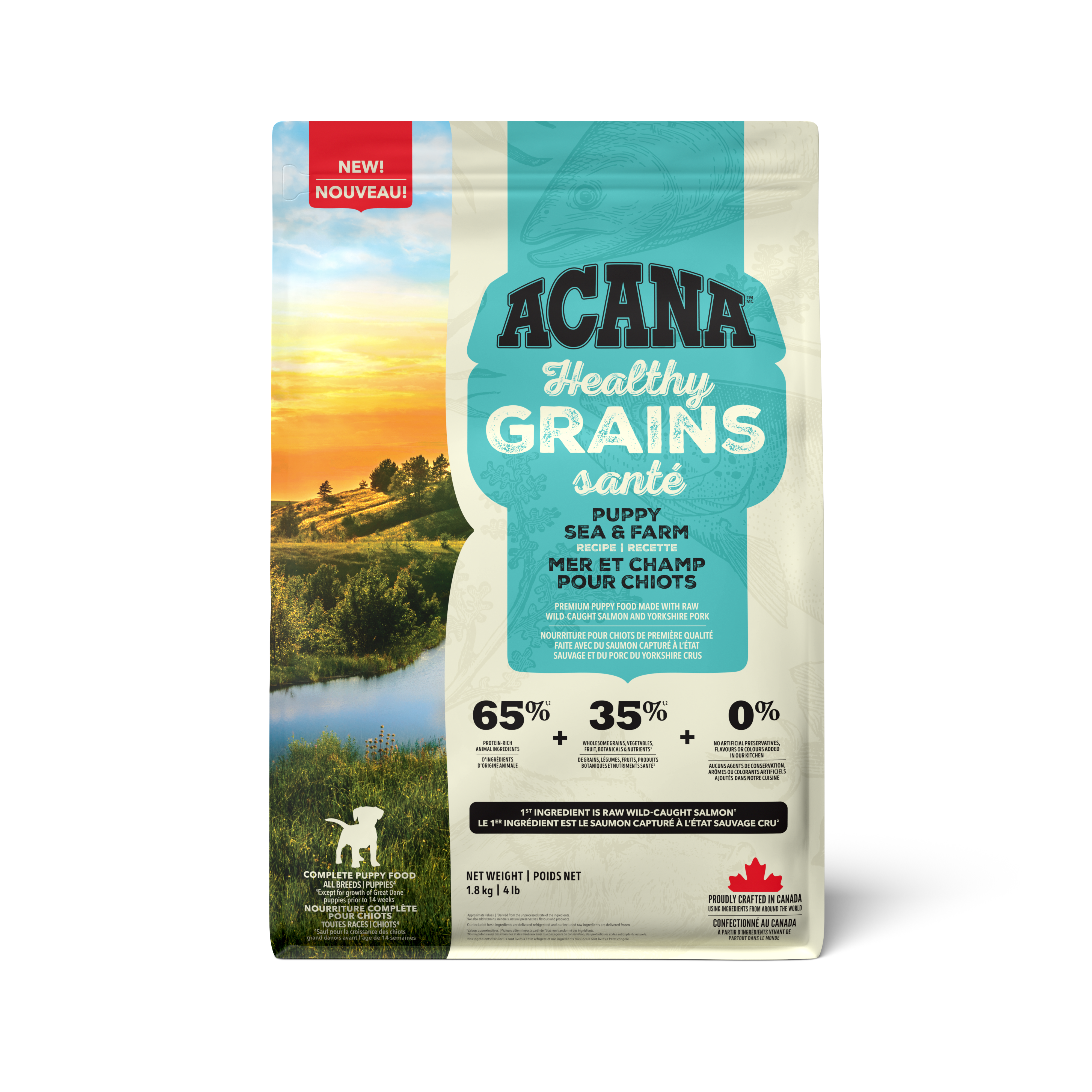 ACANA - Dog - Healthy Grains Puppy Sea & Farm Recipe