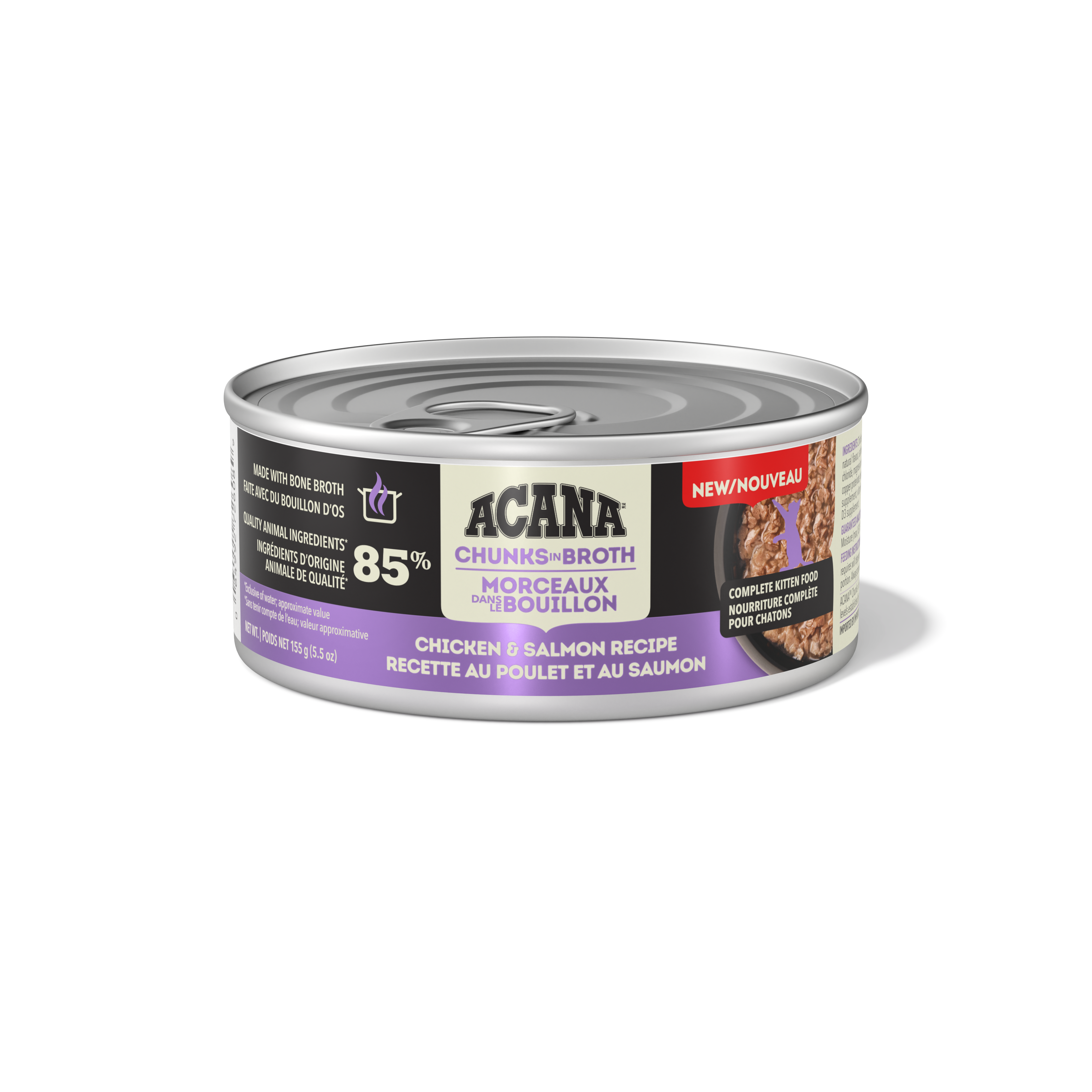ACANA - Cat - Chunks in Broth Chicken & Salmon Recipe for Kittens