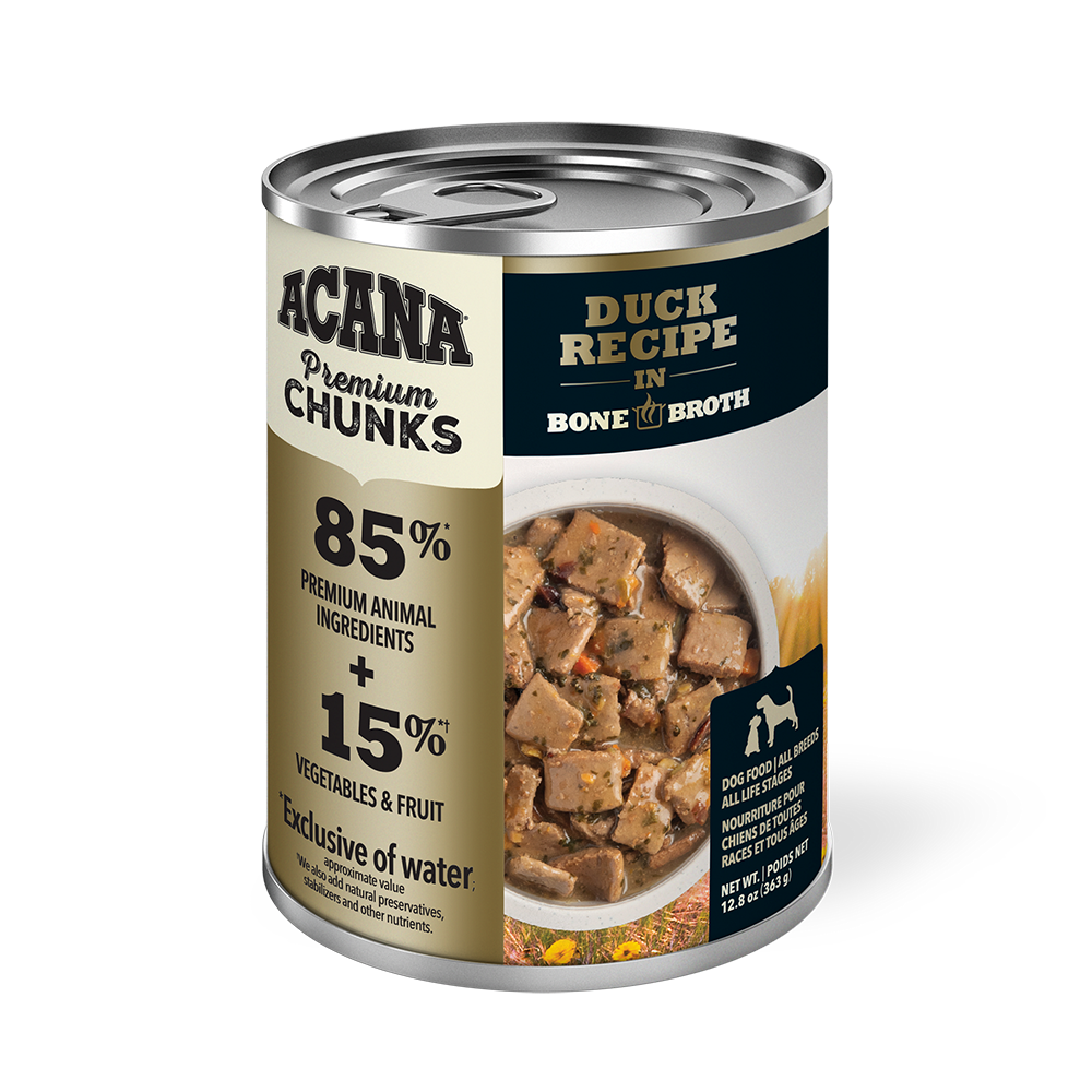 ACANA - Dog - Premium Chunks Duck Recipe in Bone Broth