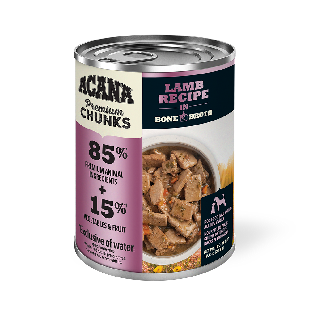 ACANA - Dog - Premium Chunks Lamb Recipe in Bone Broth