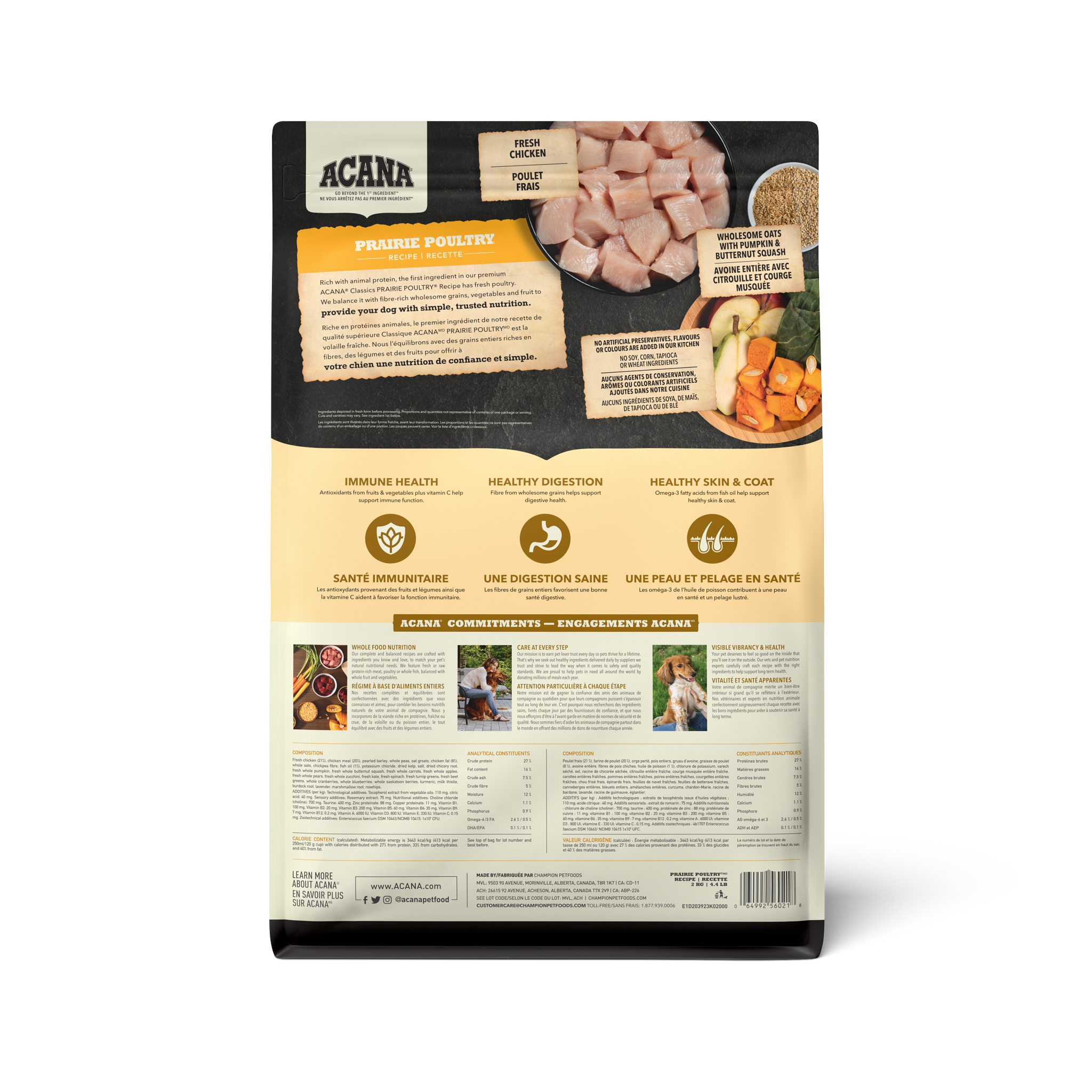 Acana - Dog - Classics Prairie Poultry