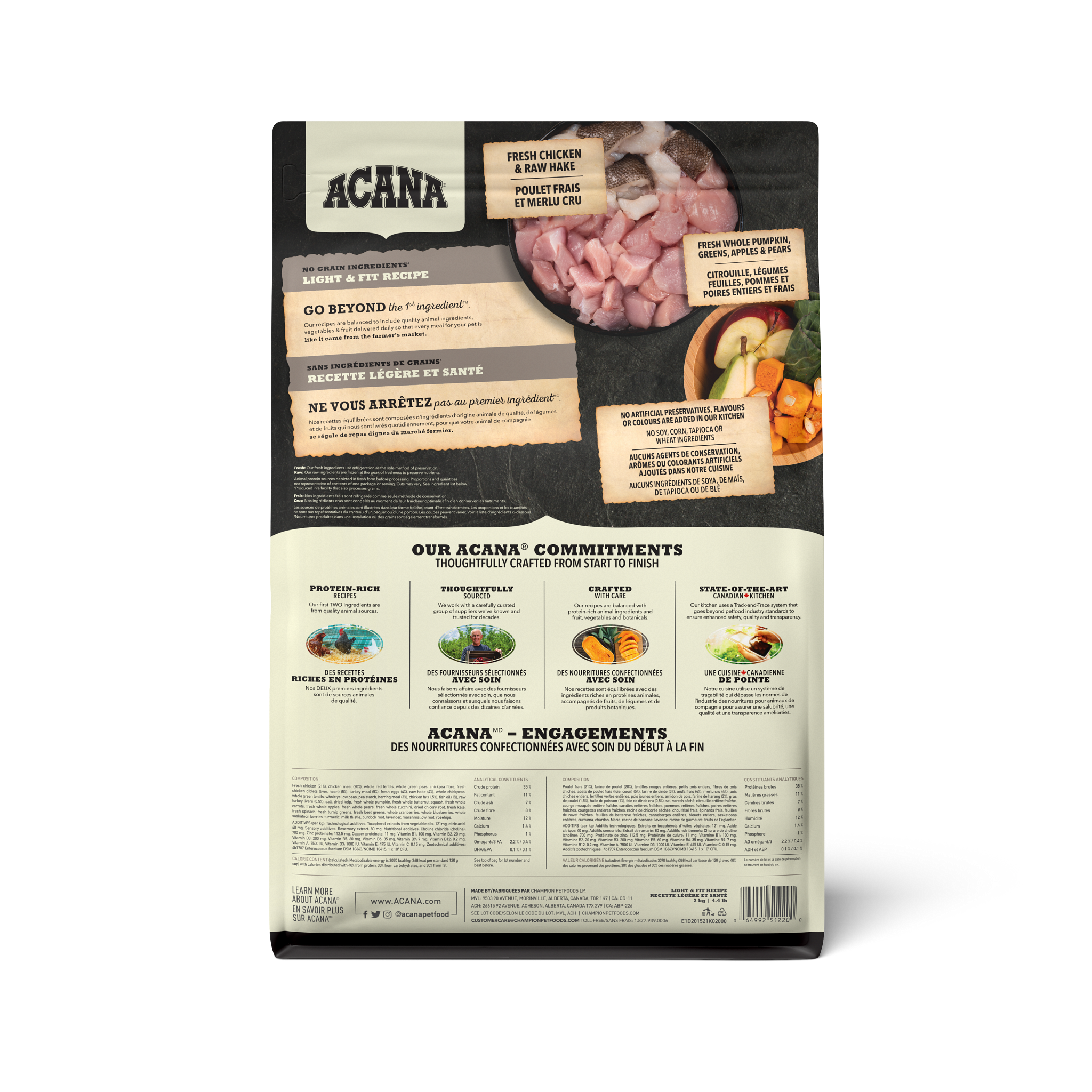 ACANA - Dog - Light + Fit Recipe