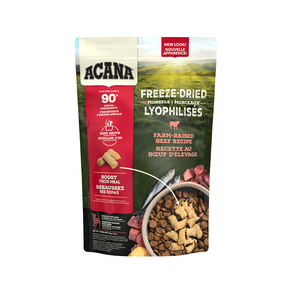 ACANA - Dog - Freeze Dried Morsels Ranch Raised Beef Recipe