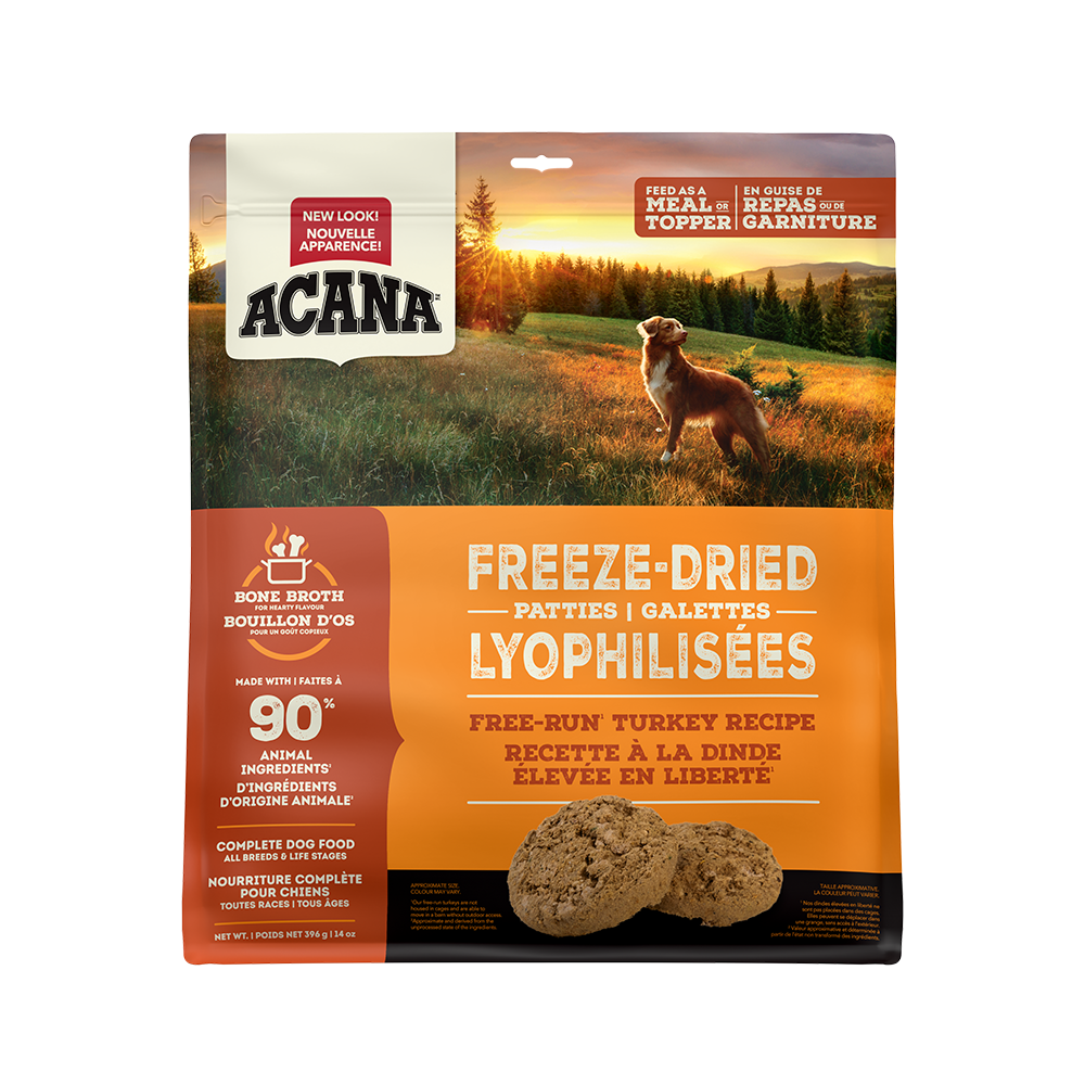 ACANA - Dog - Freeze Dried Patties Free Run Turkey Recipe