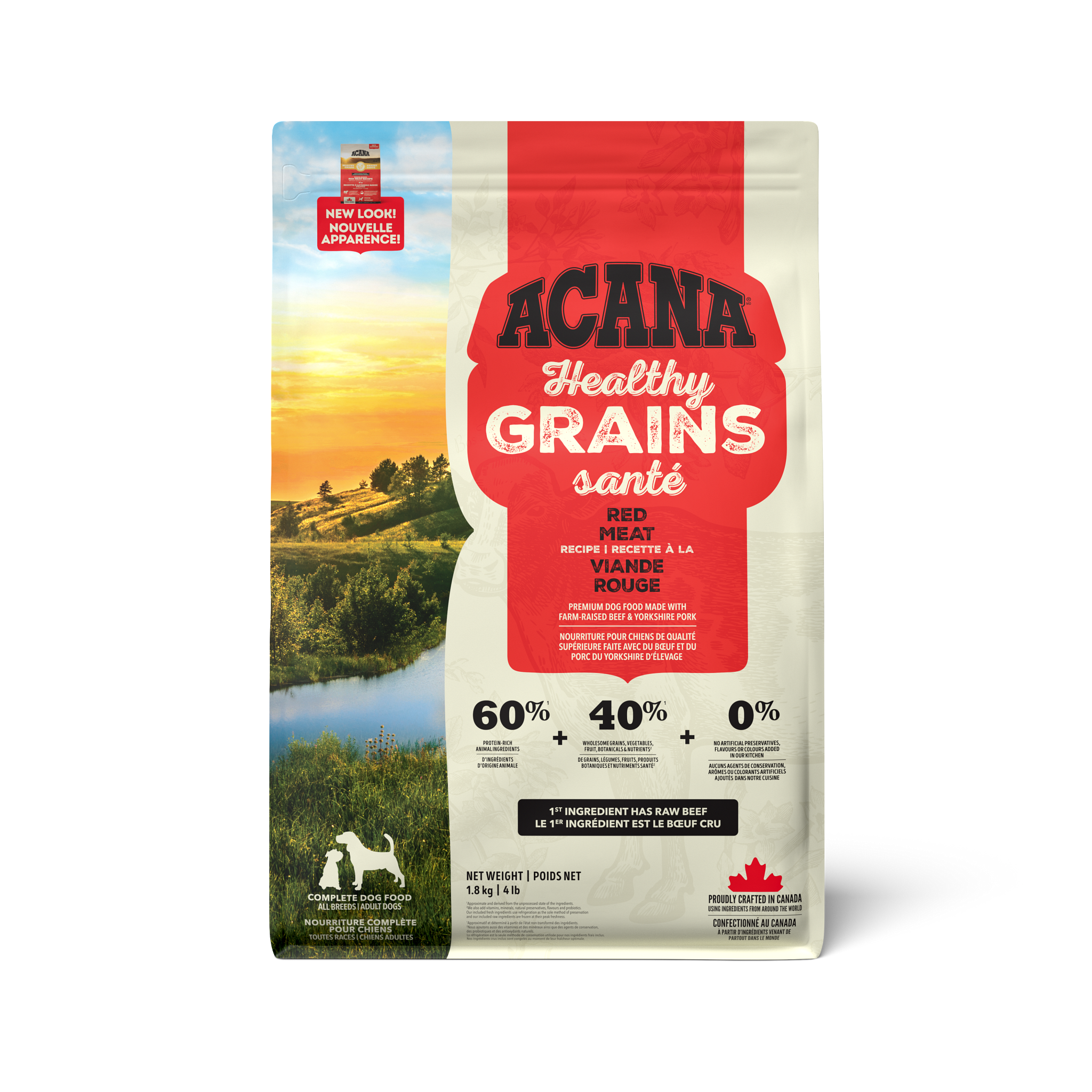 ACANA - Dog - Healthy Grains Ranch-Raised Red Meat