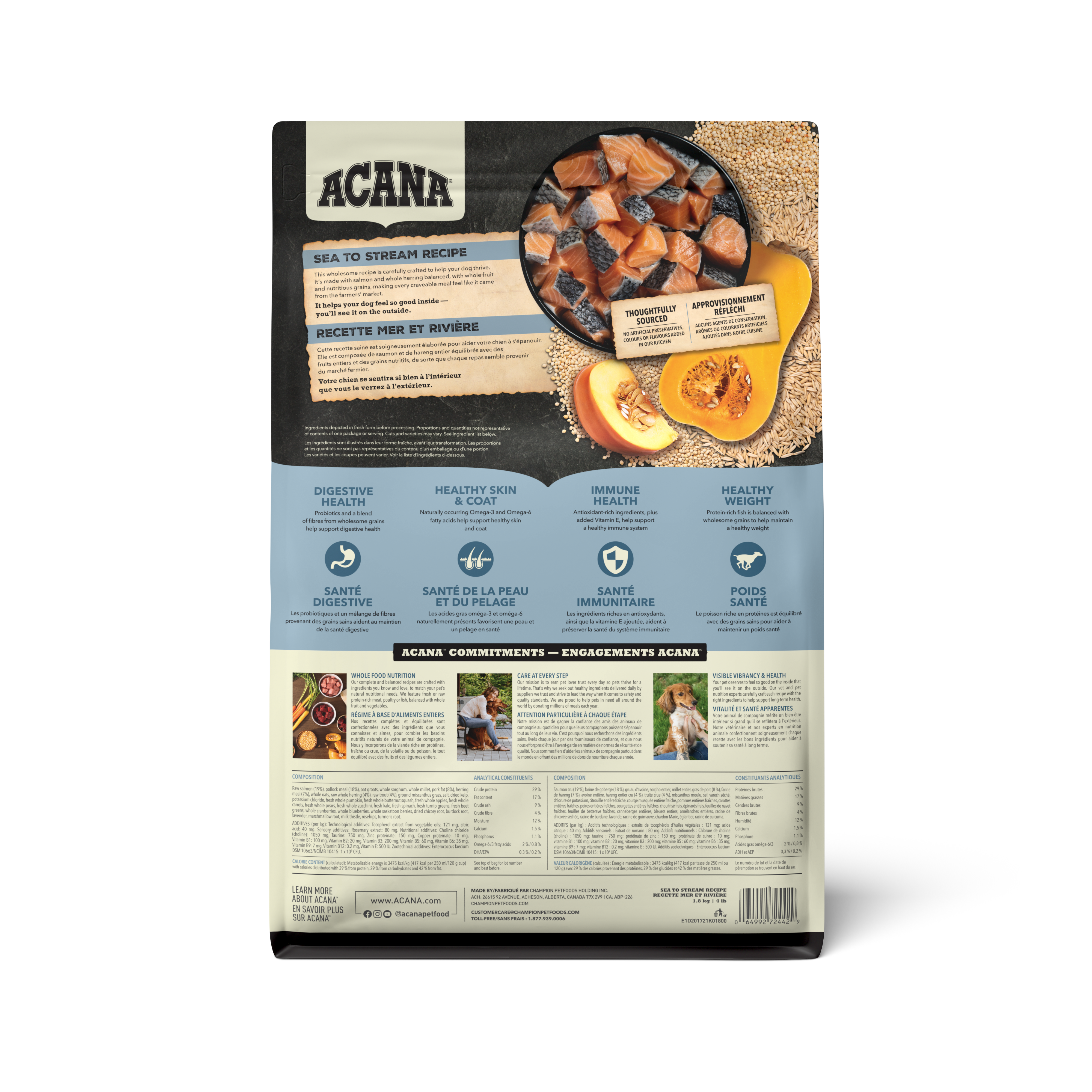 ACANA - Dog - Healthy Grains Puppy Sea & Farm Recipe