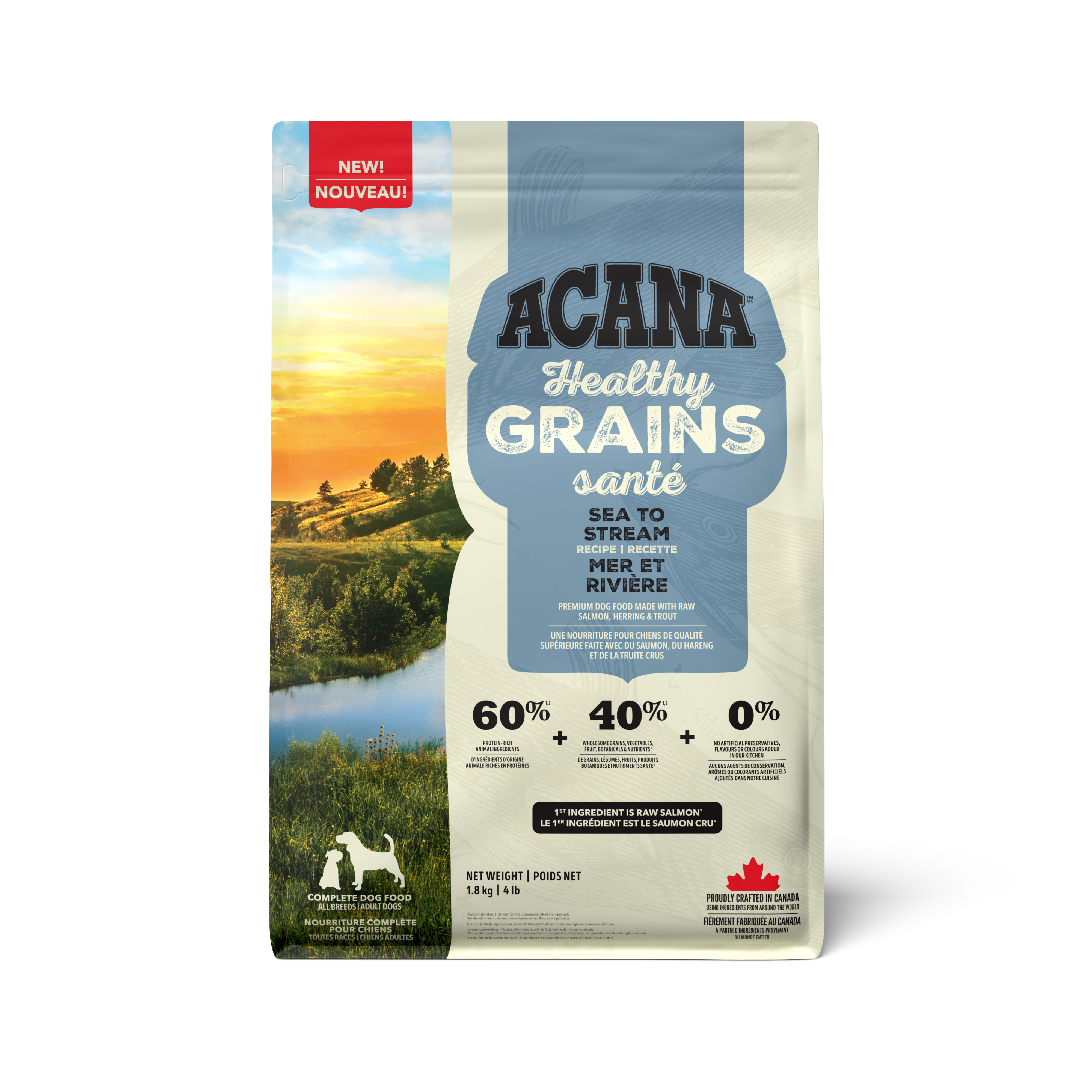 ACANA - Dog - Healthy Grains Puppy Sea & Farm Recipe