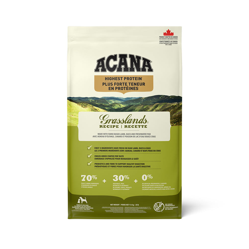 ACANA - Dog - Highest Protein Grasslands