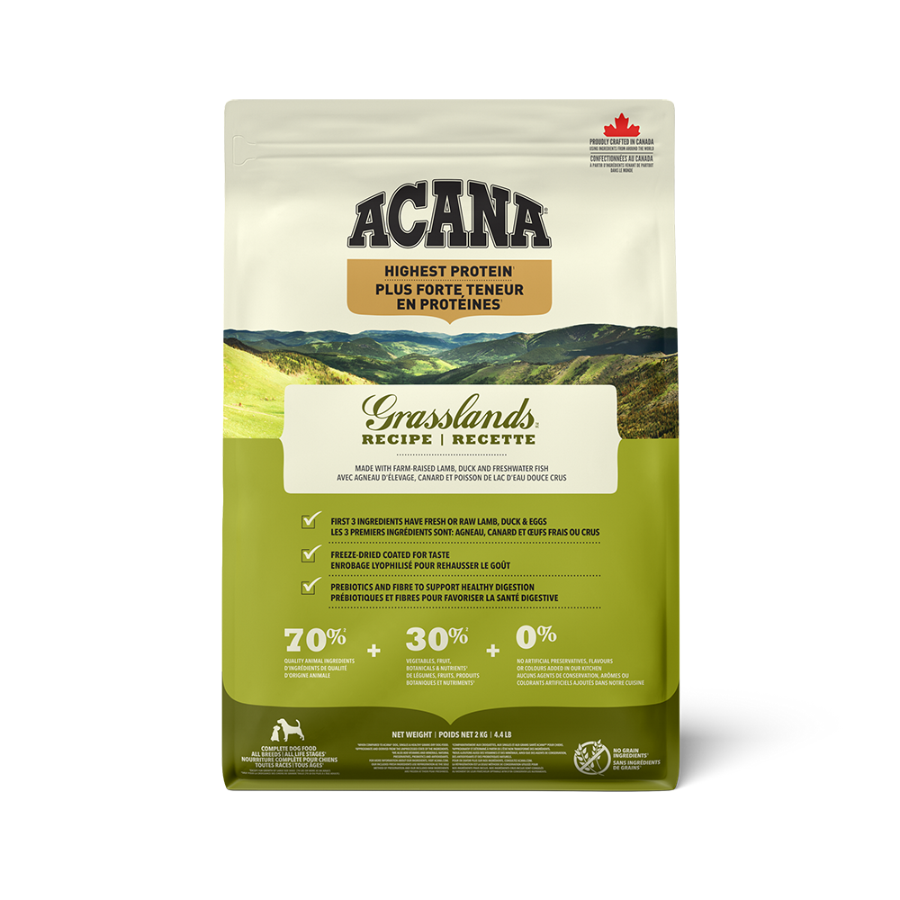 ACANA - Dog - Highest Protein Grasslands