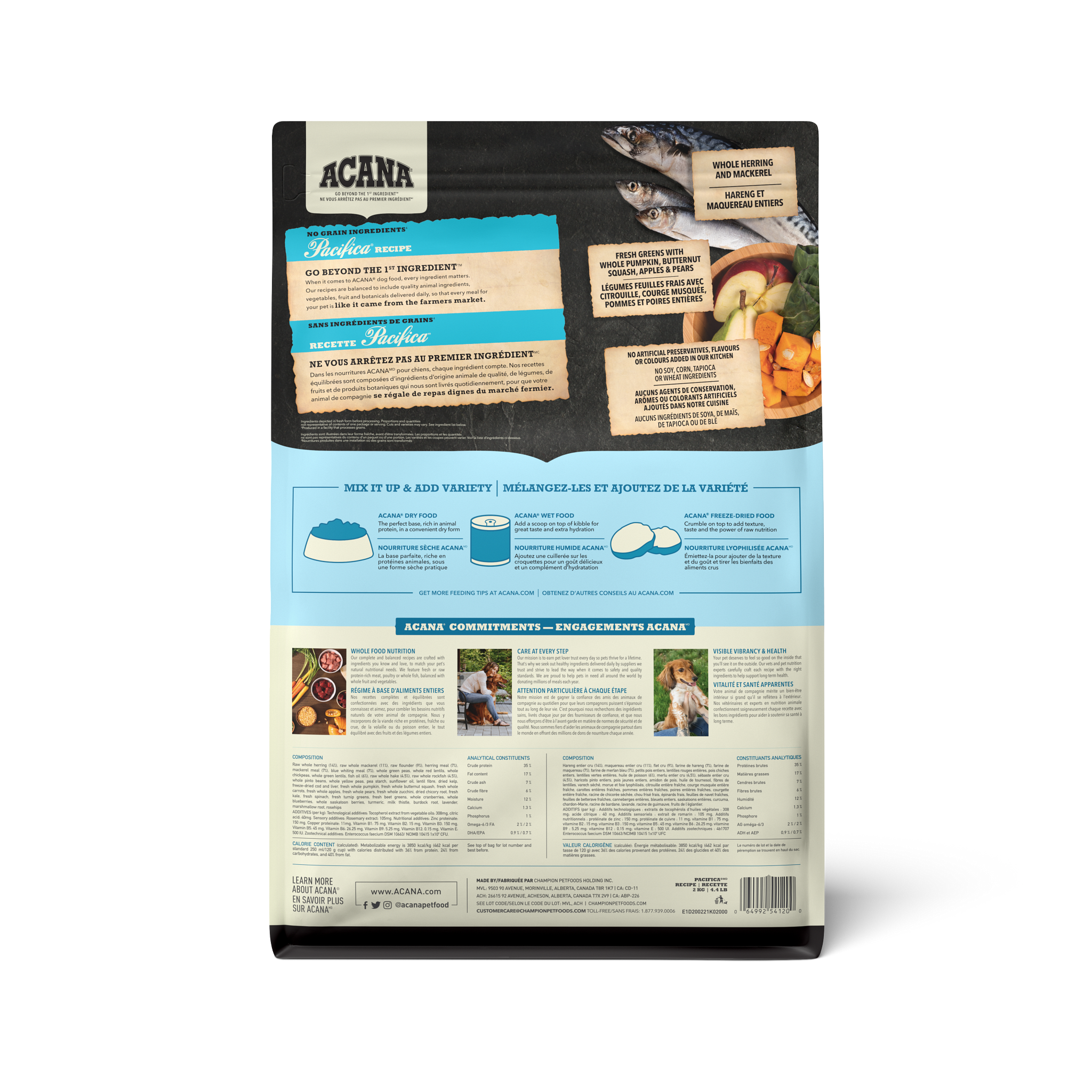 ACANA - Dog - Highest Protein Pacifica
