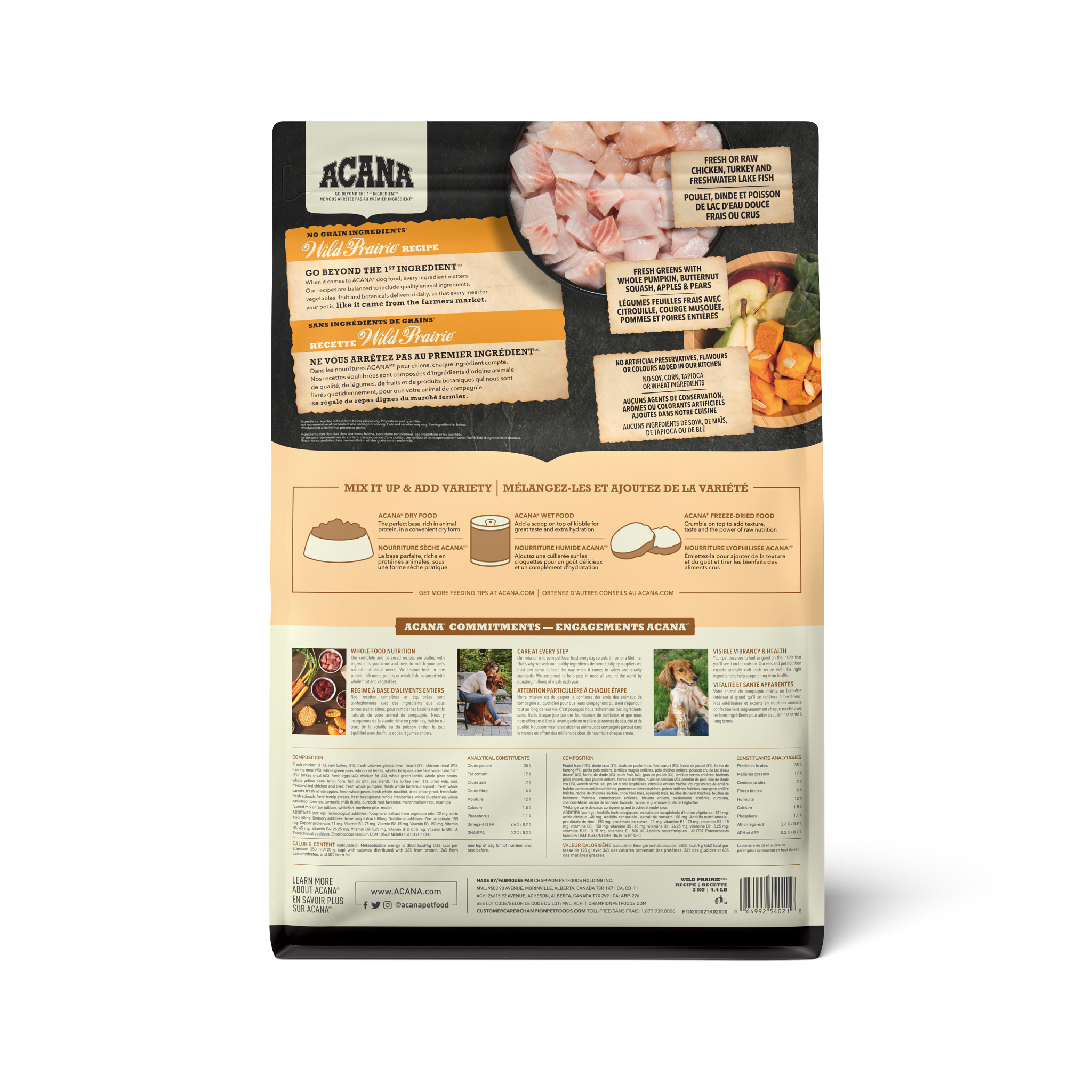 ACANA - Dog - Highest Protein Wild Prairie