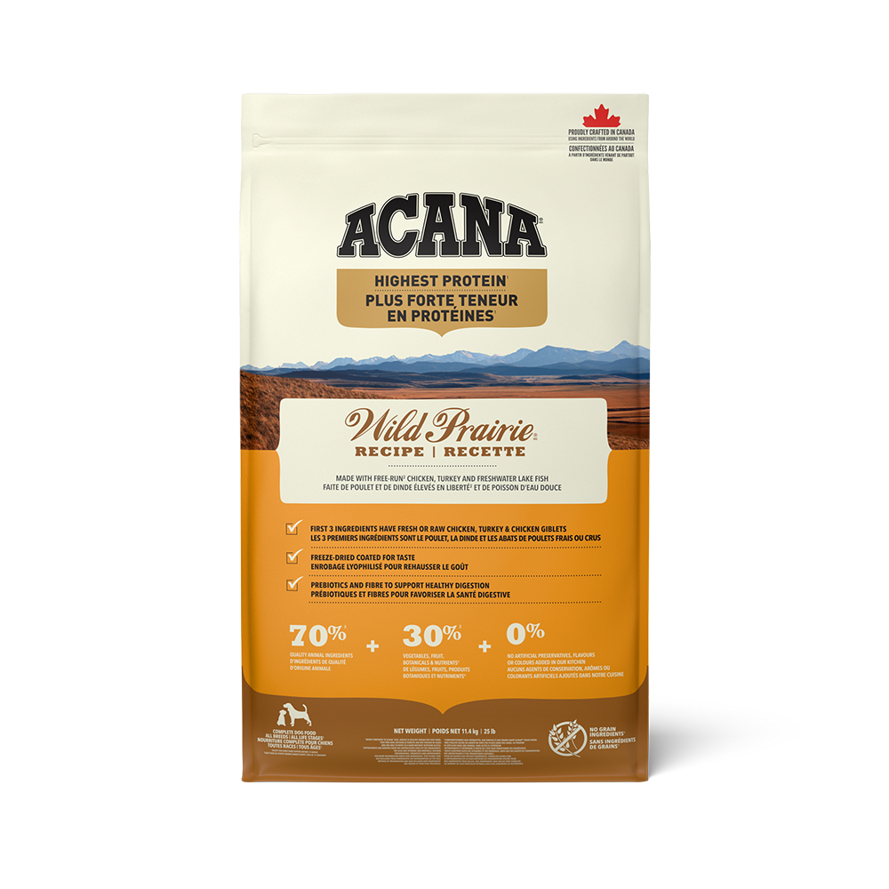 ACANA - Dog - Highest Protein Wild Prairie