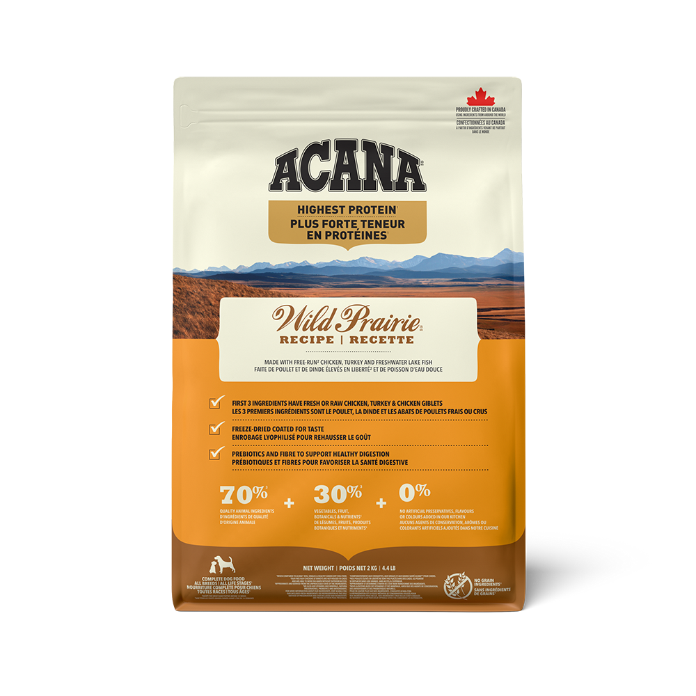 ACANA - Dog - Highest Protein Wild Prairie
