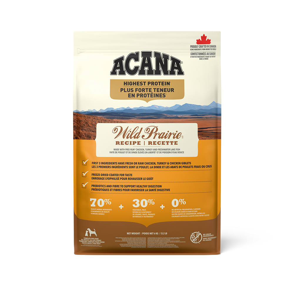 ACANA - Dog - Highest Protein Wild Prairie