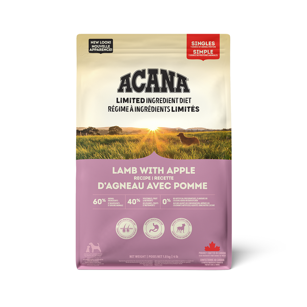 ACANA - Dog - Singles Lamb & Apple Recipe