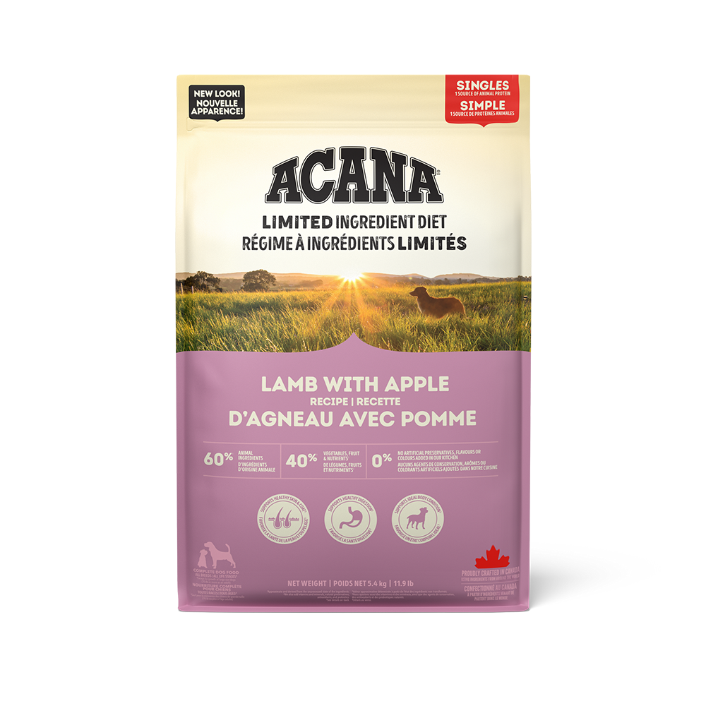 ACANA - Dog - Singles Lamb & Apple Recipe