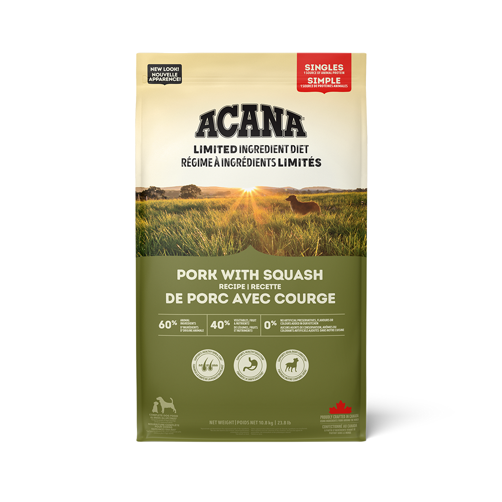 ACANA - Dog - Singles Pork & Squash Recipe