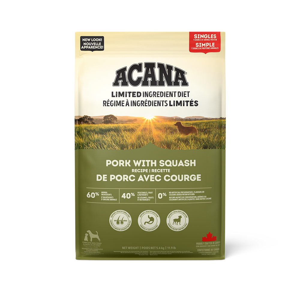 ACANA - Dog - Singles Pork & Squash Recipe