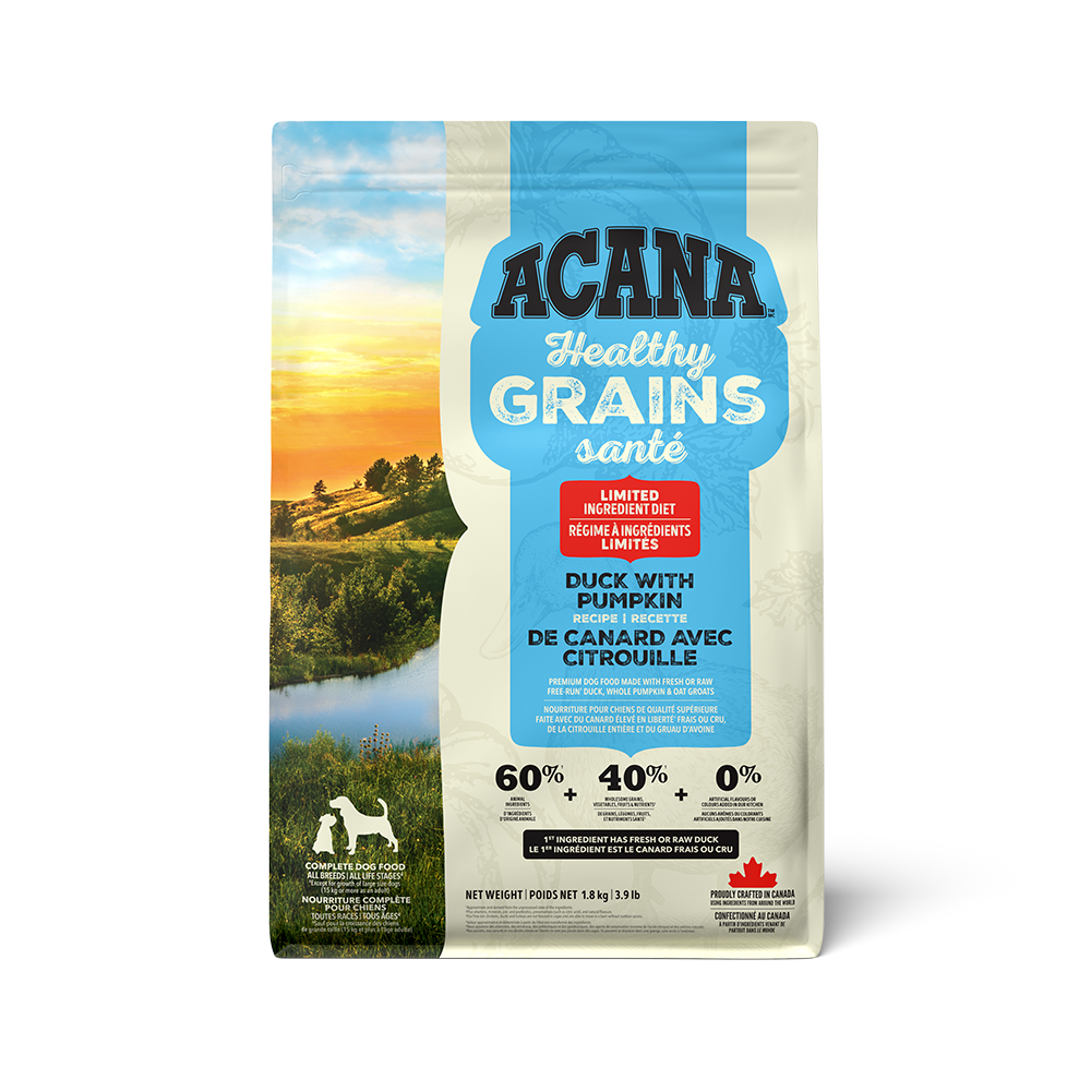 ACANA - Dog - Healthy Grains Limited Ingredient Diet Duck & Pumpkin
