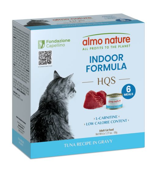 Almo Nature - Cat - HQS Functionals Indoor Formula Tuna in Gravy