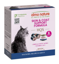 Almo Nature - Cat - HQS Functionals Skin & Coat Support Mackerel Recipe in Gravy