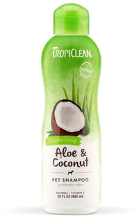 Tropiclean - Dog - Aloe & Coconut Moist Deodoring Shampoo
