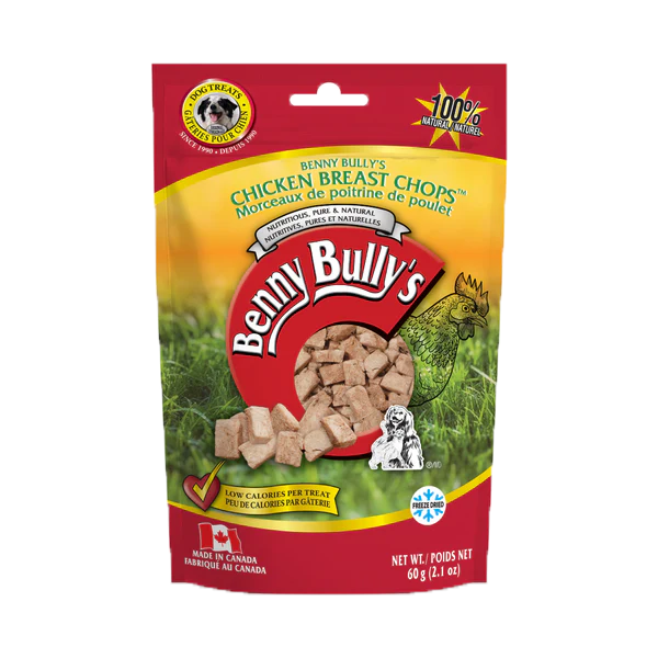 Benny Bully's - Dog - Freeze Dried Treats Chicken Breast Chops