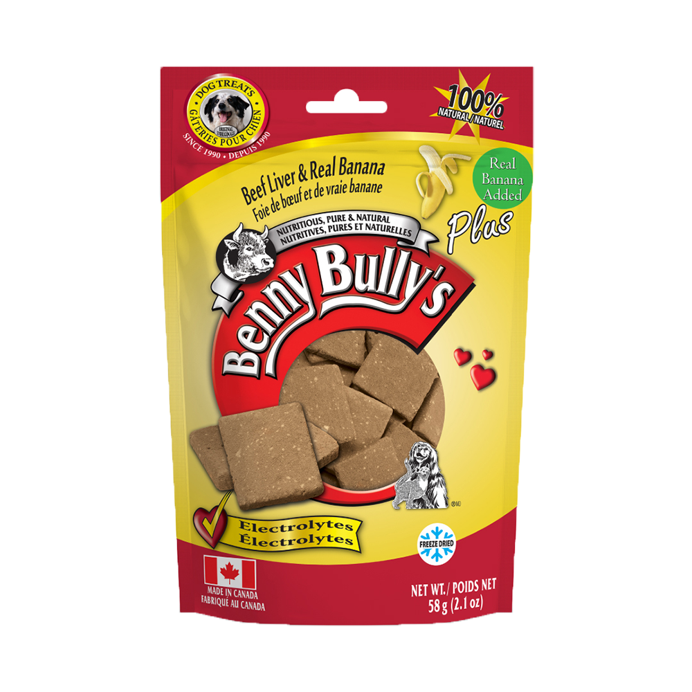 Benny Bully's - Dog - Freeze Dried Treats Beef Liver & Real Banana