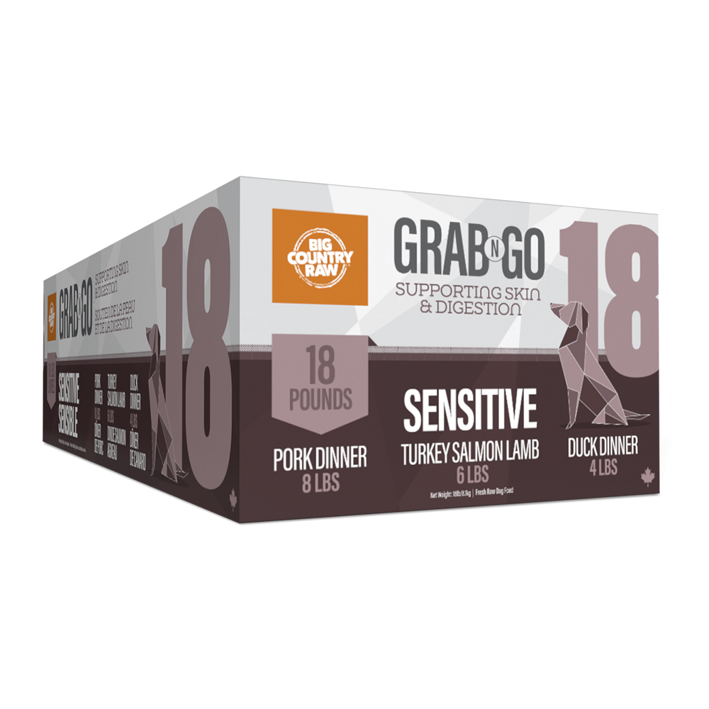Big Country Raw - Dog - Grab N Go Sensitive Variety Pack