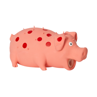 BüD'z - Dog - Latex Toy Spotted Pig Squeaker Pink
