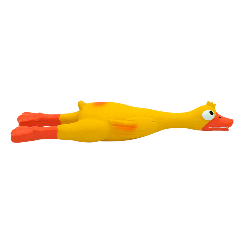 BüD'z - Dog - Latex Toy Duck Squeaker Yellow