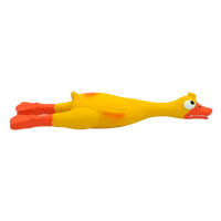BüD'z - Dog - Latex Toy Duck Squeaker Yellow