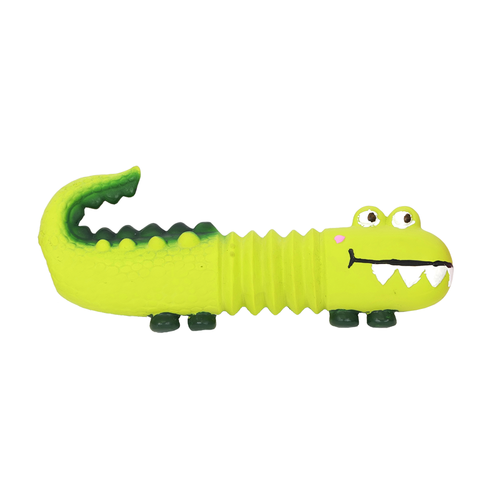 BüD'z - Dog - Latex Toy Lizard Green