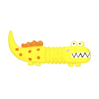 BüD'z - Dog - Latex Toy Lizard Yellow