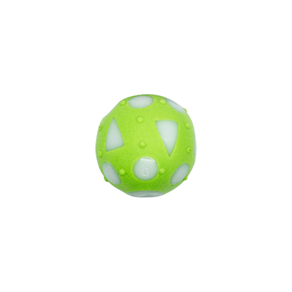 BüD'z - Dog - Rubber Toy Full Ball Lime Green