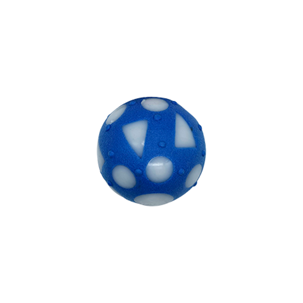 BüD'z - Dog - Rubber Toy Full Ball Blue