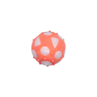 BüD'z - Dog - Rubber Toy Full Ball Coral